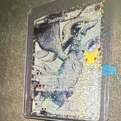 Pokemon Rashiram 25th Anniversary Card