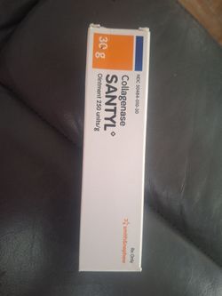 Santyl Collagenase . Ointment 250 units,g