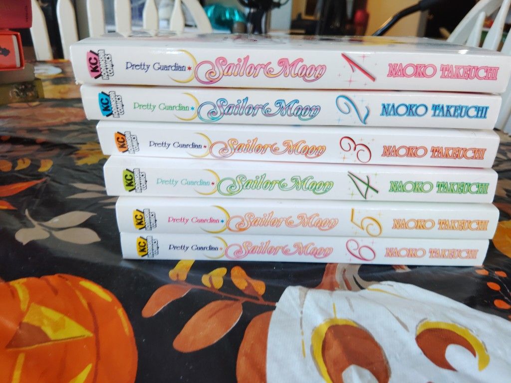 Sailor Moon Manga And DVD Lot