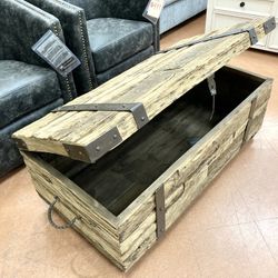 New Trunk Coffee Table — RECLAIMED WOOD 