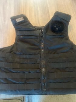 One level 3 bulletproof vest & one level 2