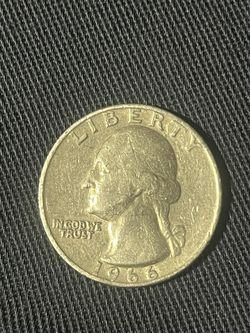 1966 Quarter No Mint Marker