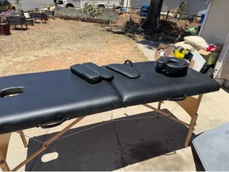 Portable massage table