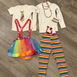 Tutu Girls Clown Costume