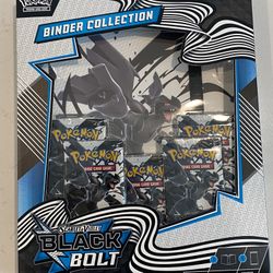 Black Bolt Binder Collection Pokémon