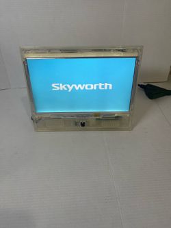 Skyworth SLTV-1369AP-3CH, 13” Led HDTV Clear Tested Jail Tv