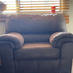 Sofa And Matching Armchair 