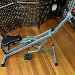 Sunny Health & Fitness Row-N-Ride Squat Assist Trainer