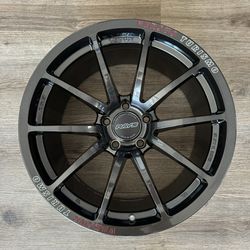 Rays Versus VT125S 18x9.5 +22 5x114.3 Super Dark Gunmetal (Brand New Set of 4)