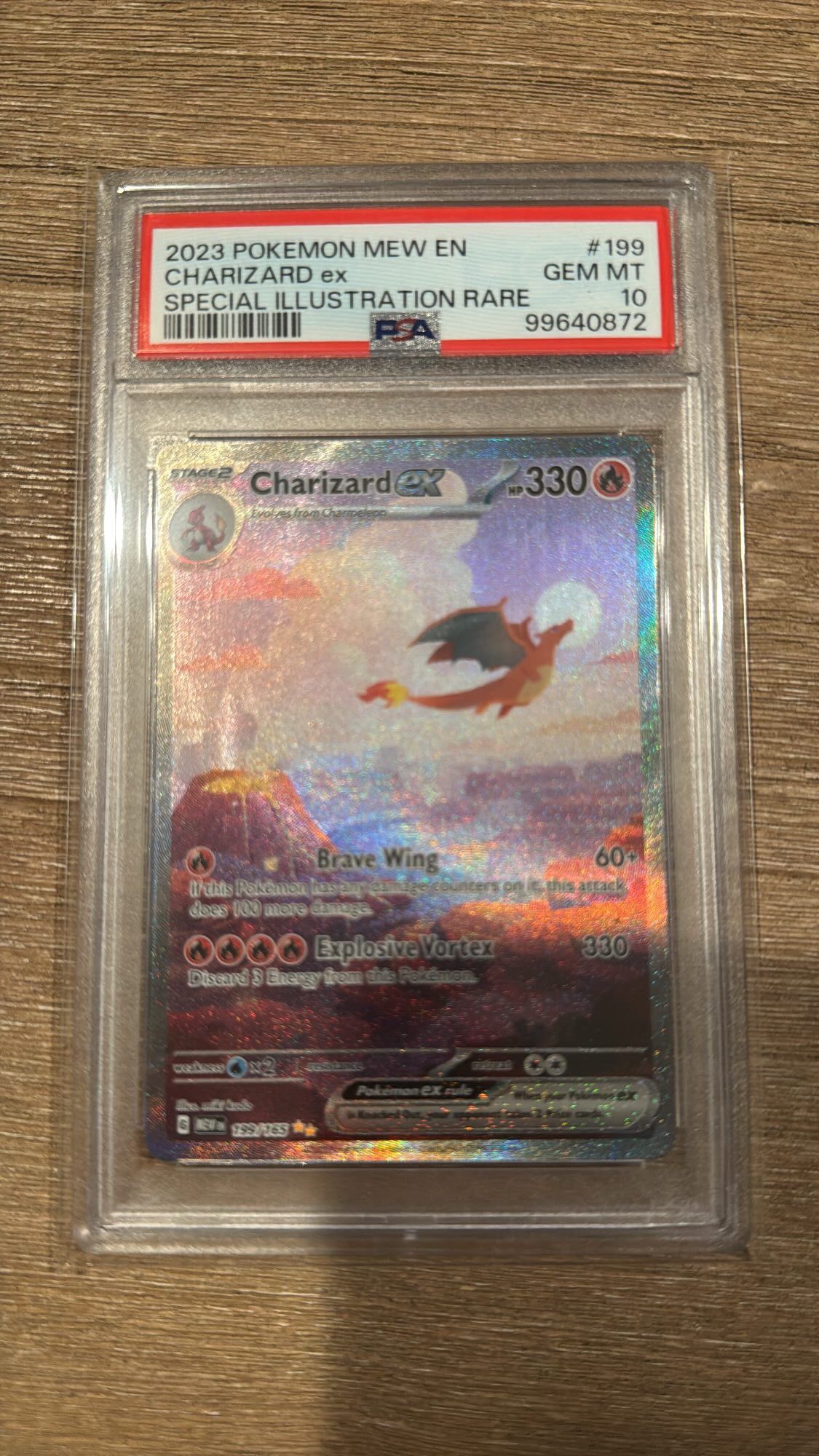 Pokémon Charizard Ex SIR Psa 10