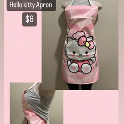 Hello Kitty Apron $6