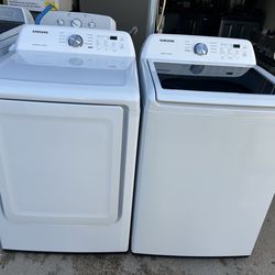 Washer and dryer set