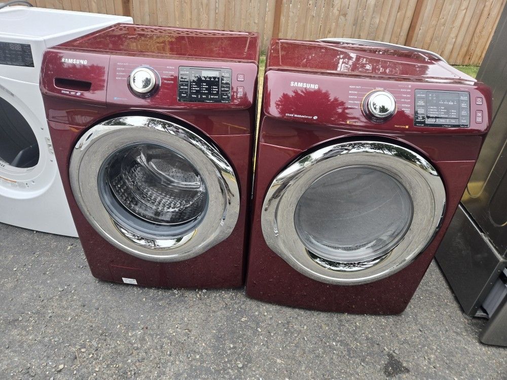 Samsung Washer And Dryer Set Electric