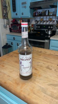 Monin brand Gourmet Lavendar syrup