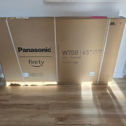 Panasonic 65" FIRE TV Brand New. Unopened. 