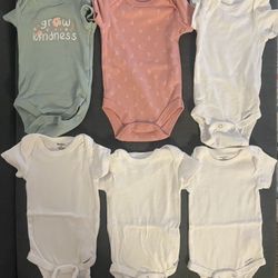 6 Onesie Gerber