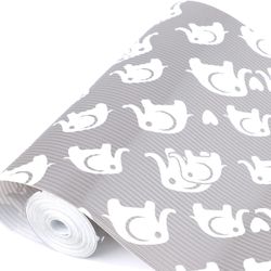 Shelf Liners 10 Inch Wide X 20 Ft Non Adhesive Cabinet Draw Liner Non Slip Waterproof Cabinet Shelf Liner Thicked Refrigerator Shelf Liners Washable B