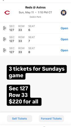 Sundays Game 3 Tickets 