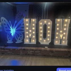 Marquee Letters And Numbers 