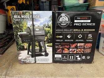 Pit Boss Pro pellet smoker