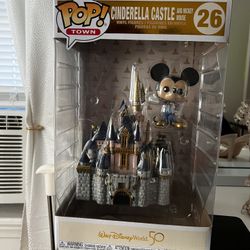 Cinderella Castle And Mickey Mouse 26 Big Funko Pop