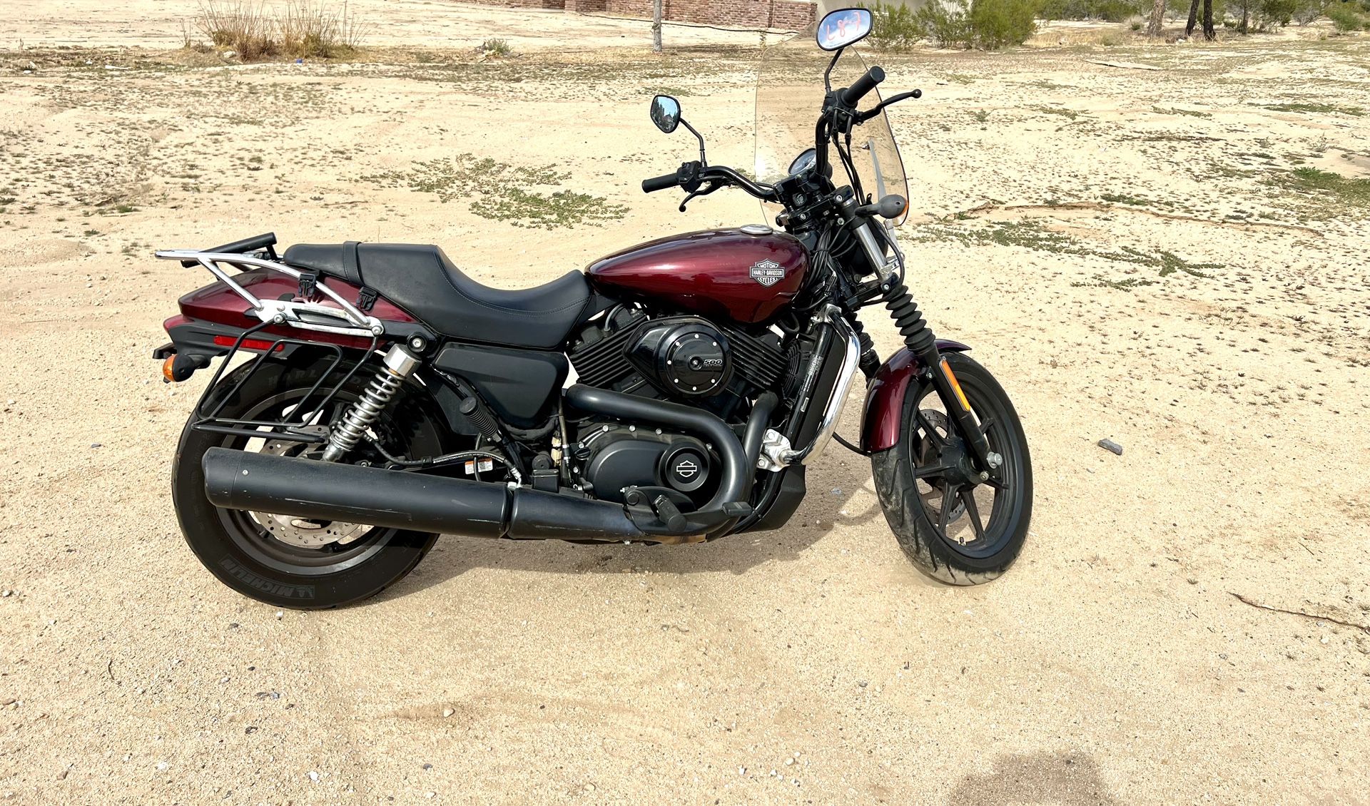 Motorcycle Harley Davidson 2015 Model Street 500
