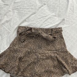 Leopard Skirt 