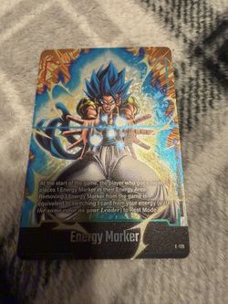 Dragon Ball Energy Marker Ssjb Gogeta