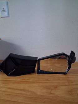 Folding side mirrors for Polaris RZR xp 1000