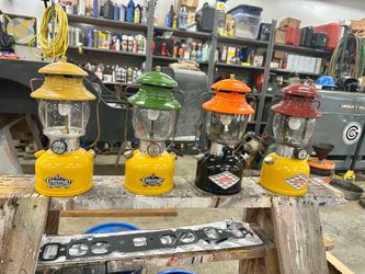 Customized Coleman 200A lanterns