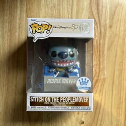 Funko POP! Disney: Stitch on The Peoplemover - Walt Disney World 50TH