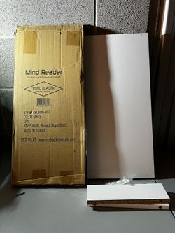 **read listing carefully** Wooden Monitors Stand Riser, White