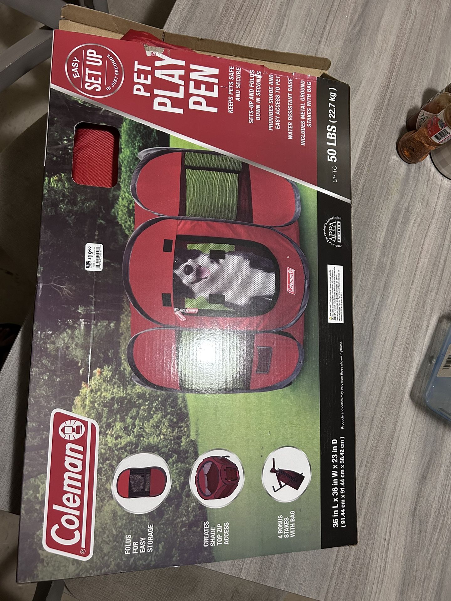 Coleman Pet Play Pen