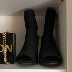 Black booties