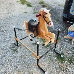Vintage Ride On Horse