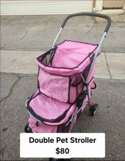 Double Pet Stroller