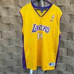 Vintage La Lakers Shaq Champion Jersey 