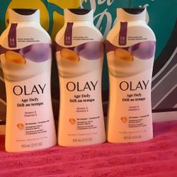 3-Olay Body Wash 22oz All For $16