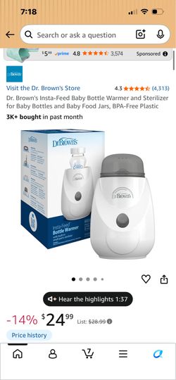 Bottle warmer