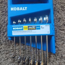 Kobalt 7 Piece Metric Ratcheting Wrench Set