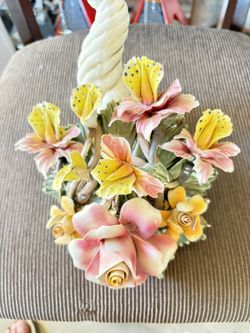 Porcelain Floral Decor