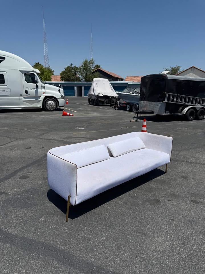 Elegant Colette CB2 Couch - Free Installation