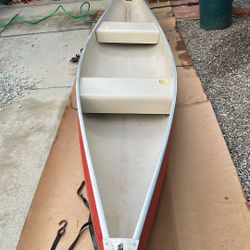 16 Foot Canoe With Evinrude Motor