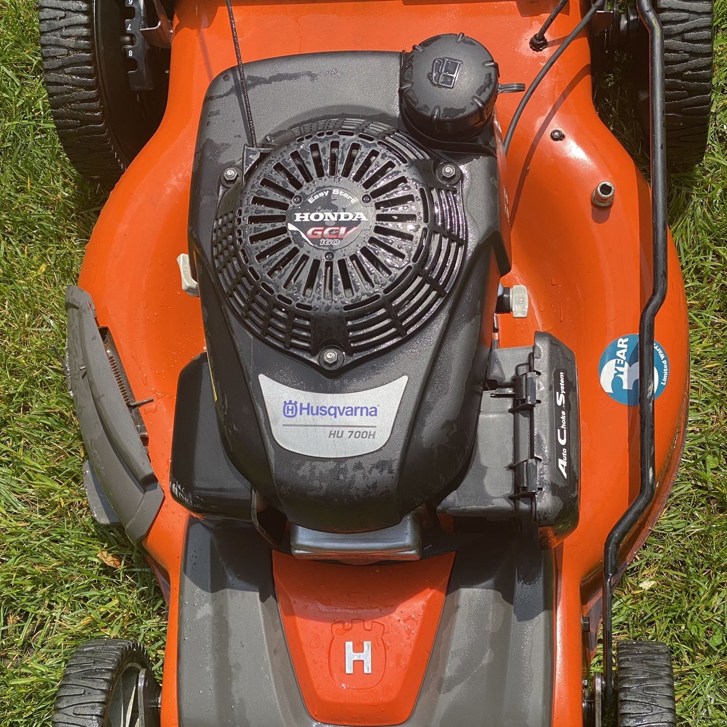 Husqvarna lawn mower hu700h sale