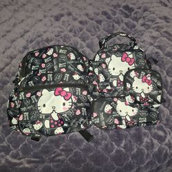 Hello Kitty 4 Piece Backpack