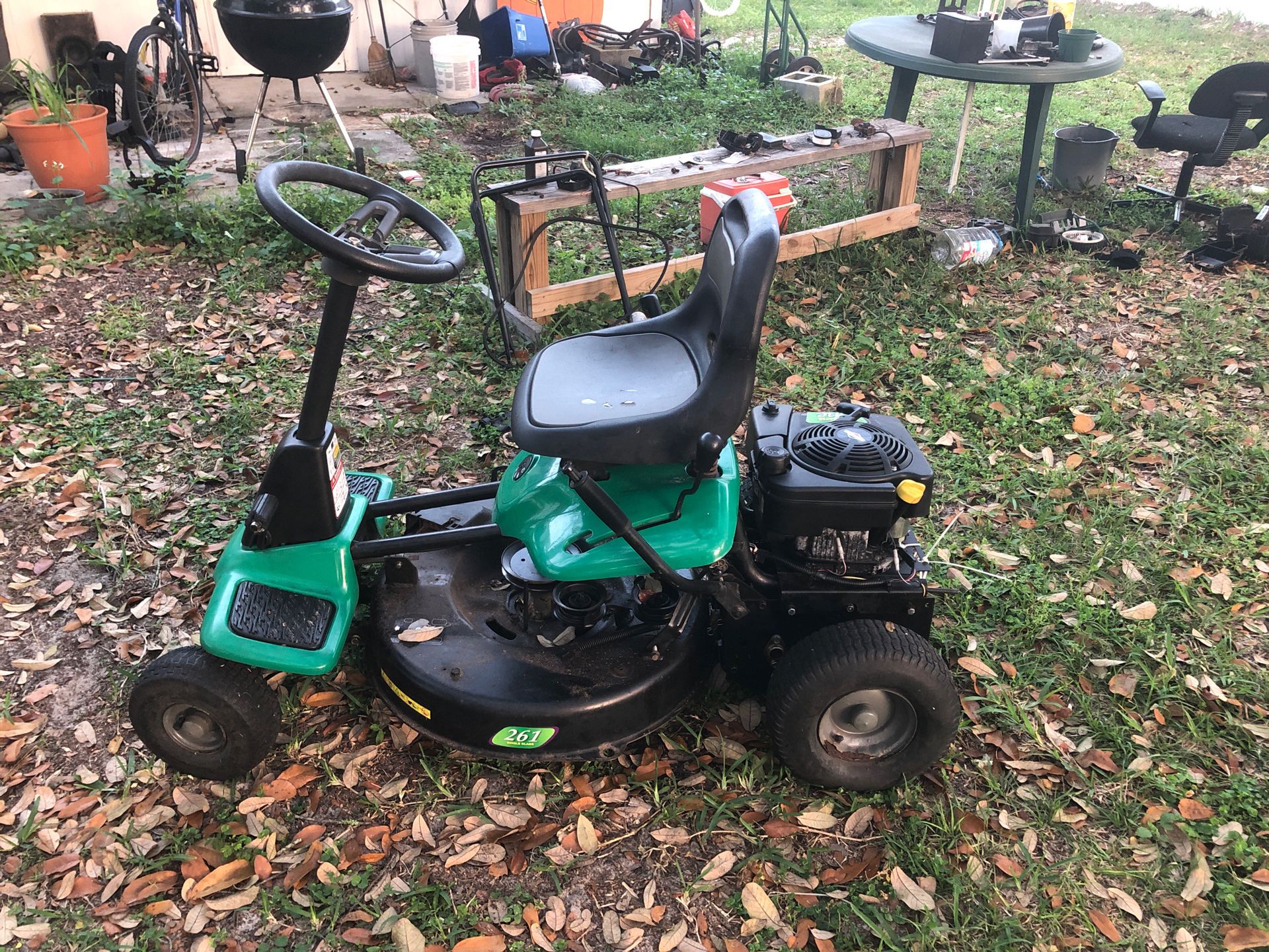 Weed eater one riding mower for Sale in Polk City, FL OfferUp
