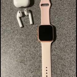 Smartwatch And Earbuds 