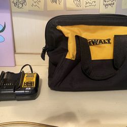 Dewalt Tool Bag And Charger 