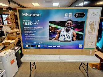 HISENSE 75 INCH MINI LED ULED TV'S 144HZ FULL ARRAY 75U75N IN STOCK W/WARRANTY - PAYMENT PLANS