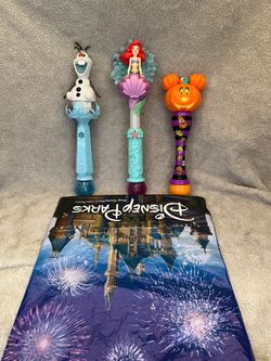 Disney Bubble Wands – Olaf, Ariel & Halloween Mickey